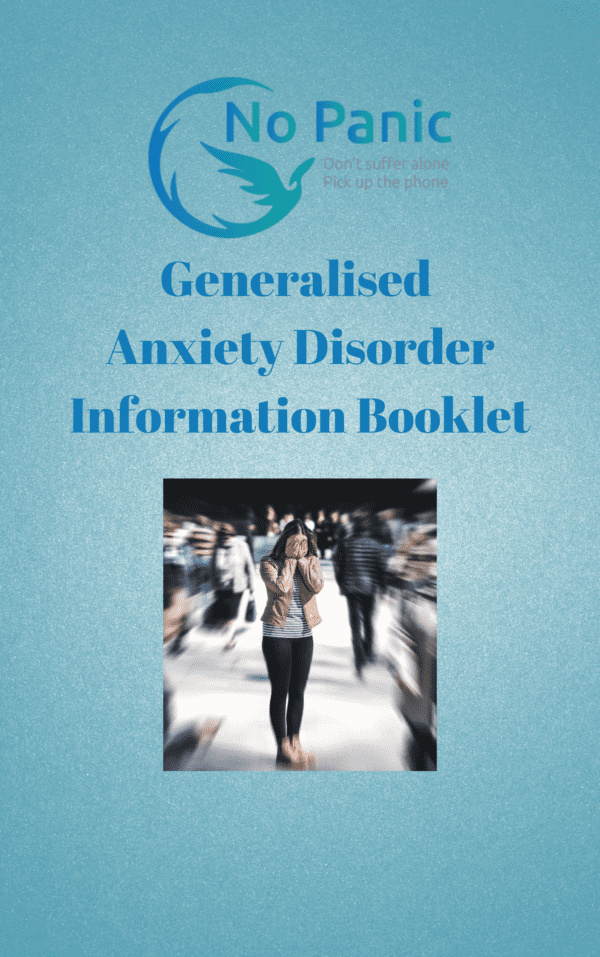 Generalised Anxiety Disorder Booklet