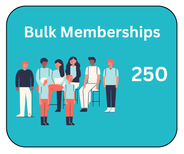 Bulk Membership Package: 250